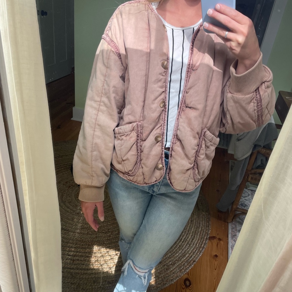 Free people quilted jacket